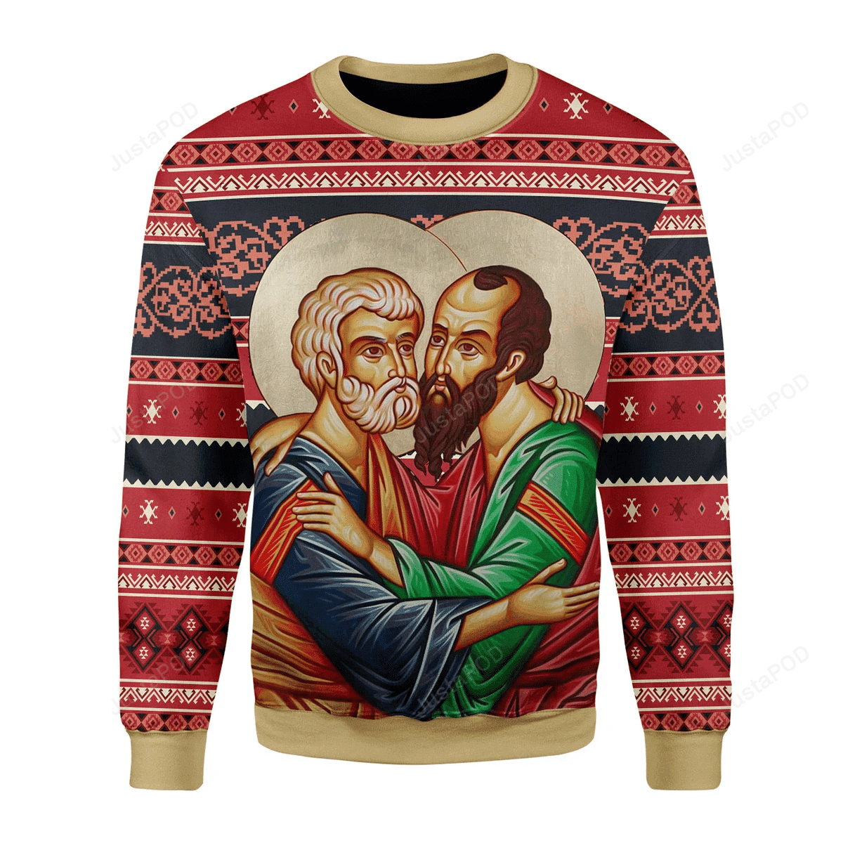St. Apostles Peter And Paul Ugly Christmas Sweater, Perfect Holiday Gift