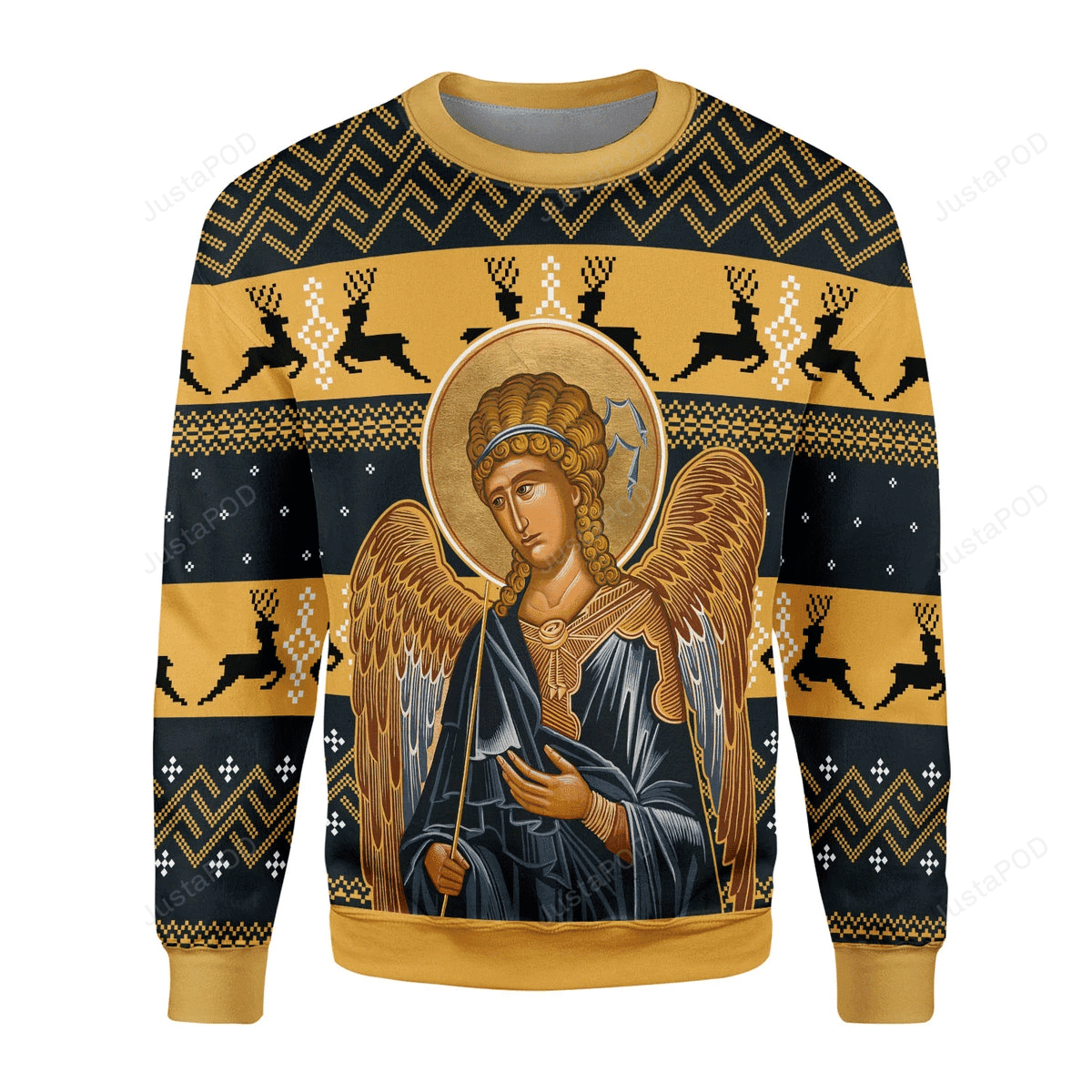 St. Archangel Gabriel Ugly Christmas Sweater, Perfect Holiday Gift