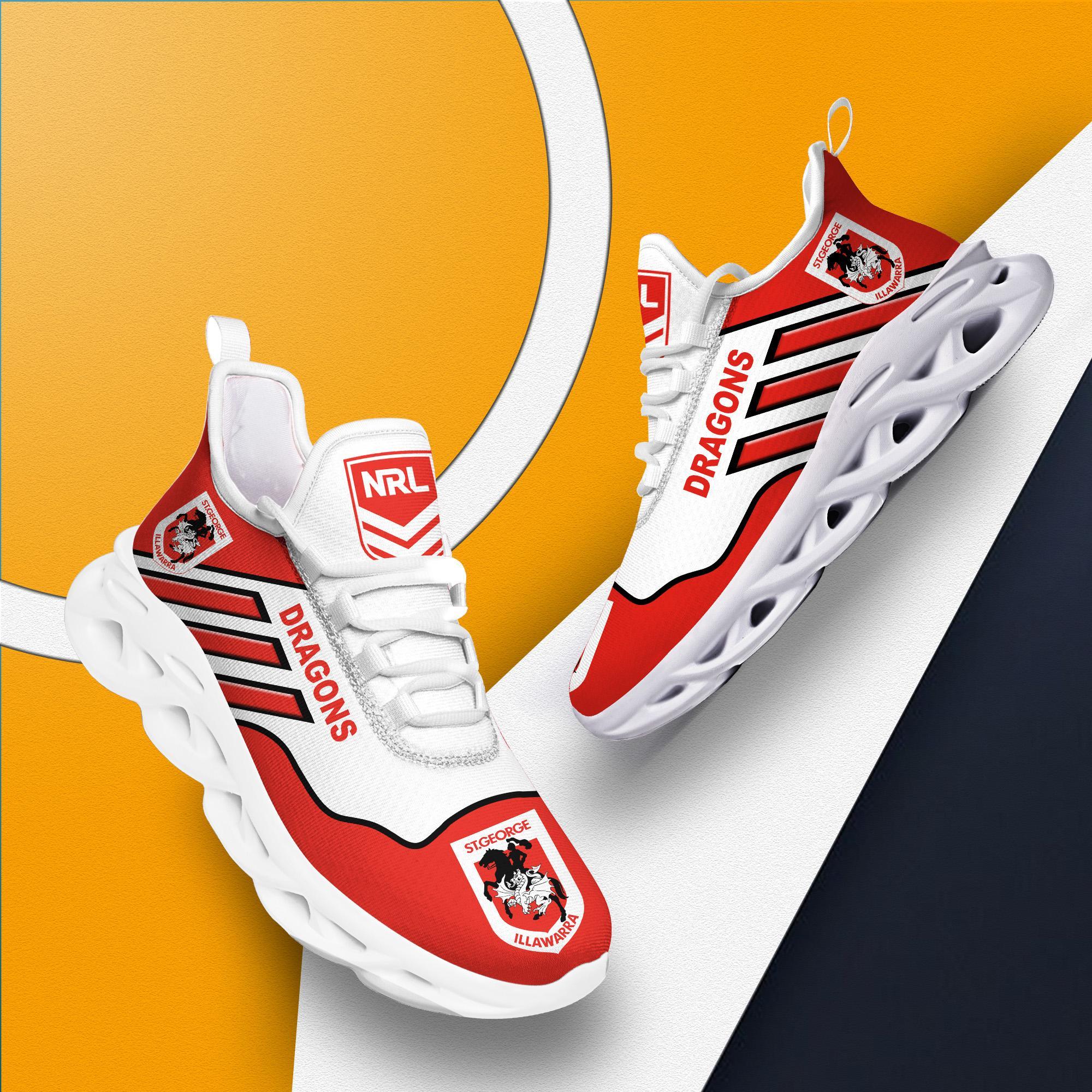 St. George Illawarra Dragons Max Soul Shoes Sneakers for Men And Women – Casual Shoes, Streetwear Shoes - Image 3