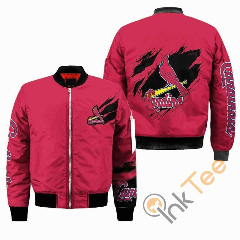 St. Louis Cardinals Red Bomber Jacket | MLB Team Jacket for Men & Women | Baseball Fan Gift