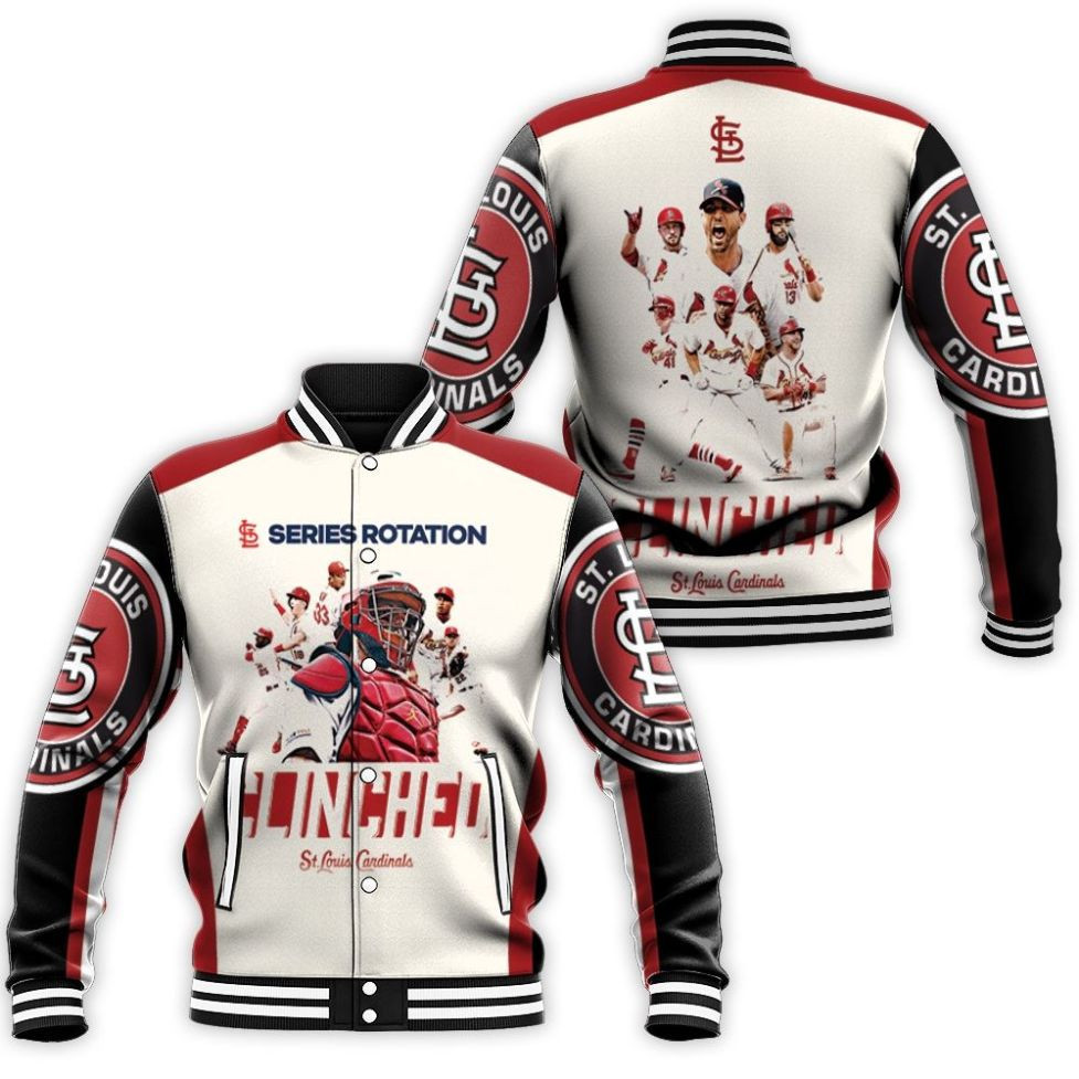 St. Louis Cardinals Series Rotation Varsity Baseball Jacket for Men & Women | MLB Team Fan Gift