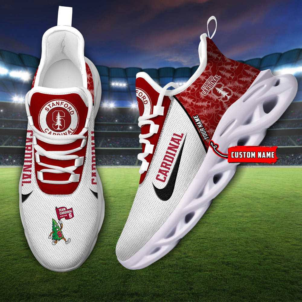 Stanford Cardinal Max Soul Shoes Sneakers for Men And Women – NCAA Fan Shoes, Team Sneakers - Image 3