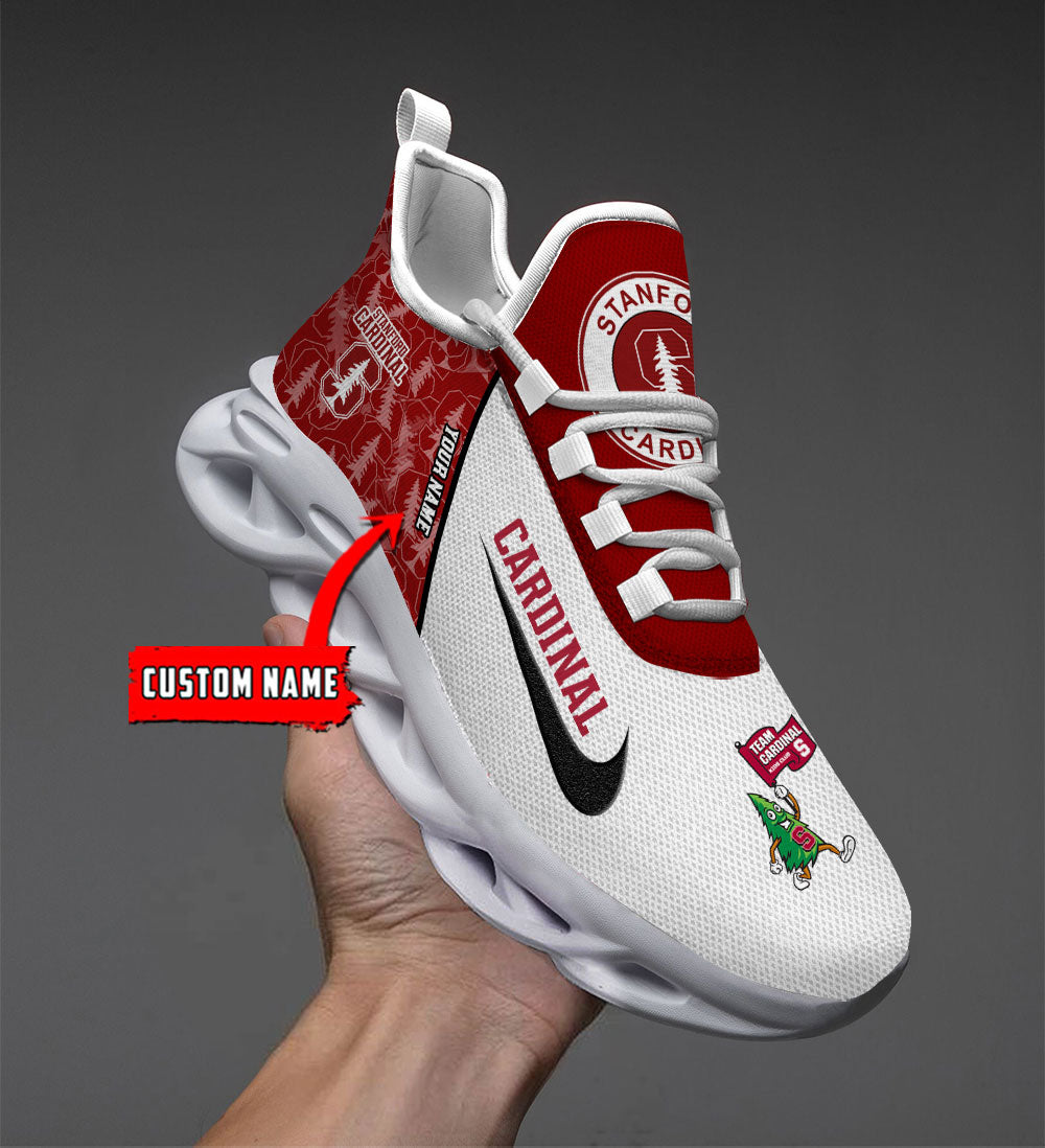 Stanford Cardinal Max Soul Shoes Sneakers for Men And Women – NCAA Fan Shoes, Team Sneakers