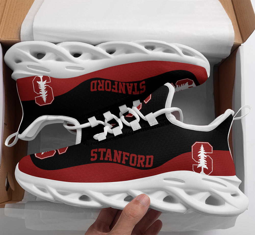 Stanford Cardinal Max Soul Shoes Sneakers for Men And Women – NCAA Fan Shoes, Team Sneakers