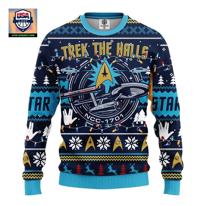Star Trek 3D Ugly Christmas Sweater Amazing Gift Idea Thanksgiving Gift
