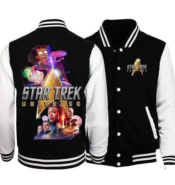 Star Trek Universe Fashion Baseball Jacket for Men & Women | Sci-Fi Fan Gift