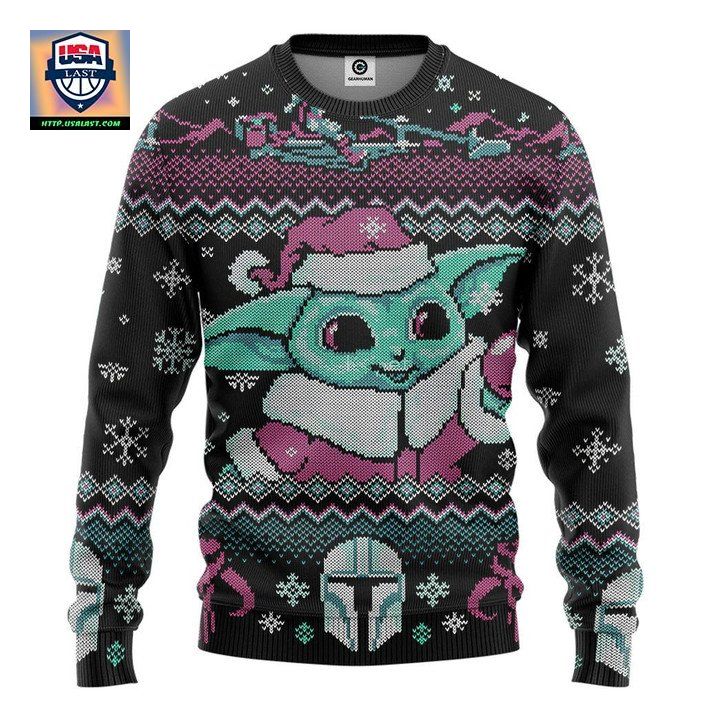 Star Wars Baby Yoda Christmas Sweater