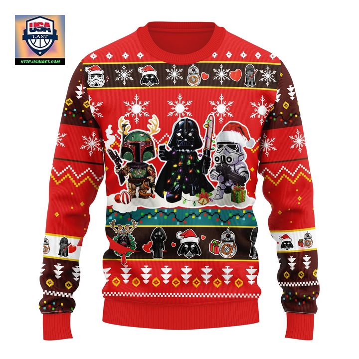 Star Wars Chibi Ugly Christmas Sweater Amazing Gift Idea Thanksgiving Gift