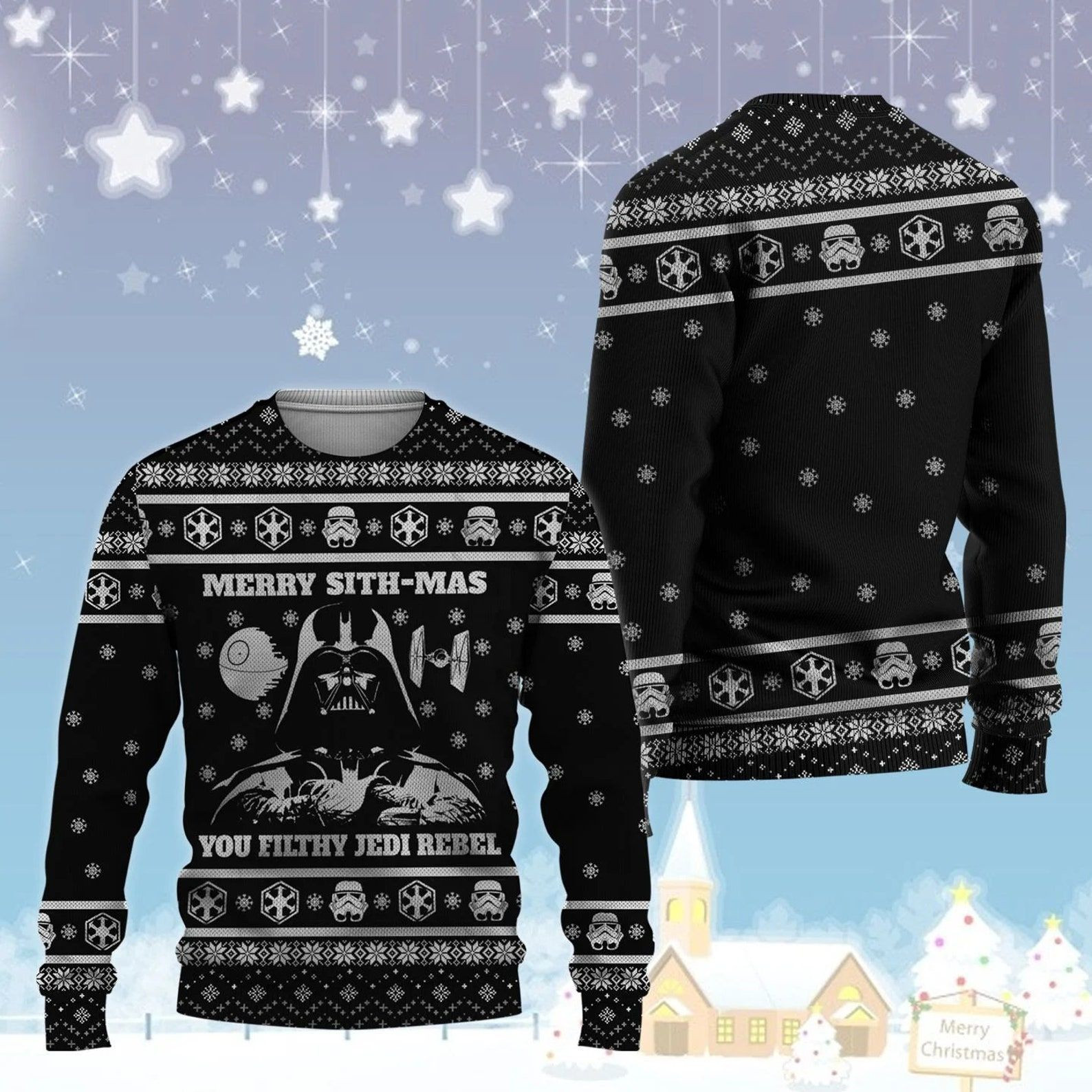 Star Wars For Fans Ugly Christmas Sweater