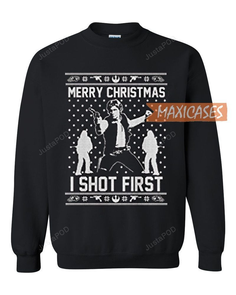 Star Wars Han Solo Ugly Christmas Sweater, Perfect Holiday Gift
