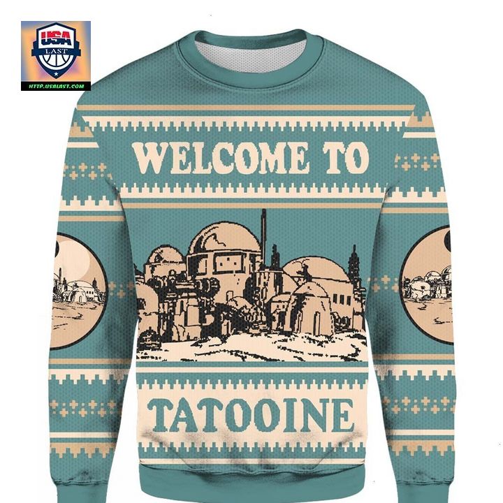 Star Wars Welcome to Tatooine Ugly Xmas 3D Sweater