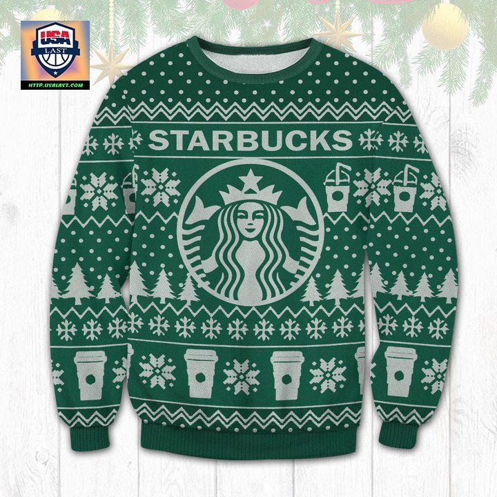 Starbucks Coffee Ugly Christmas Sweater