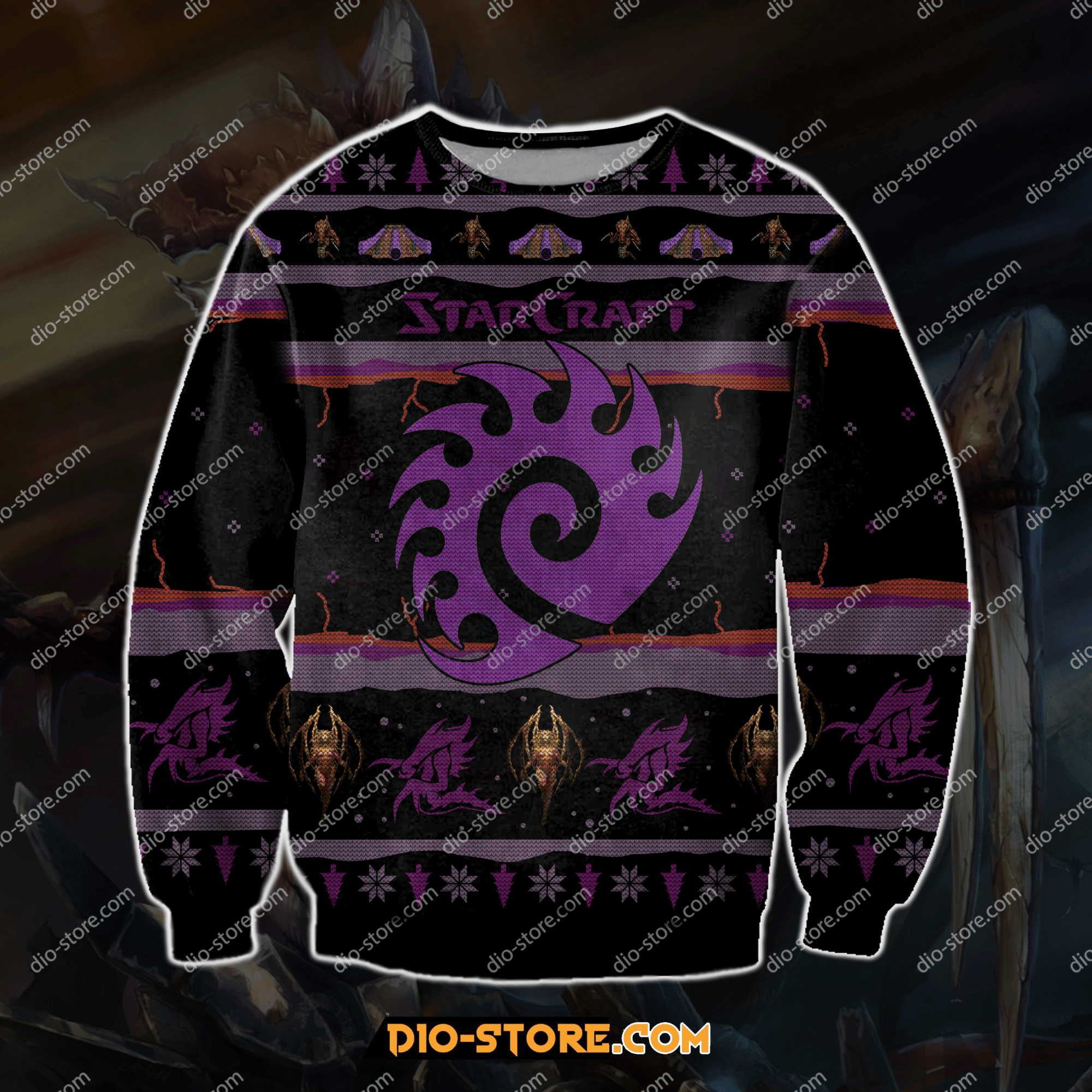 Starcraft Ugly Christmas Sweater,