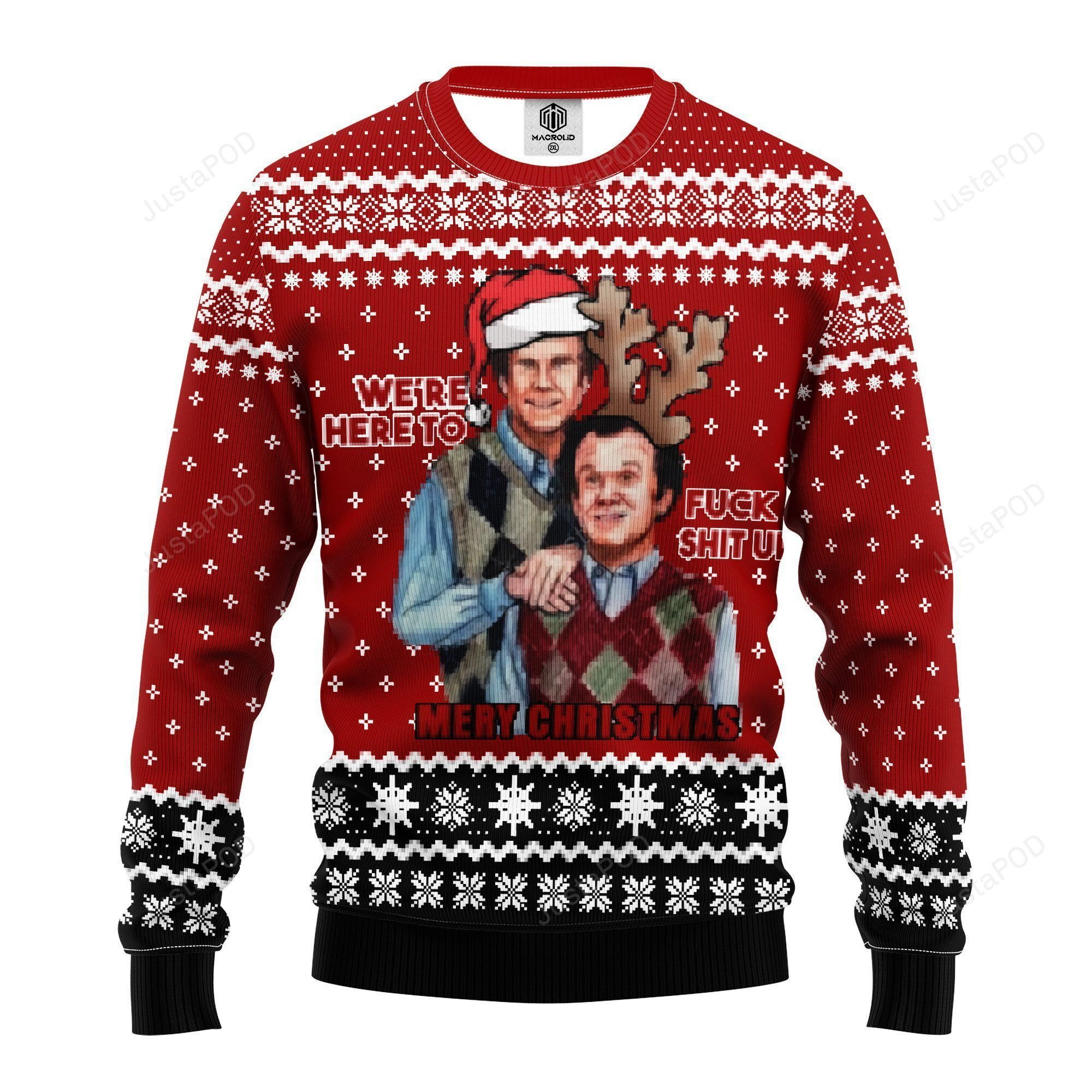 Step Brothers008 Ugly Christmas Sweater,