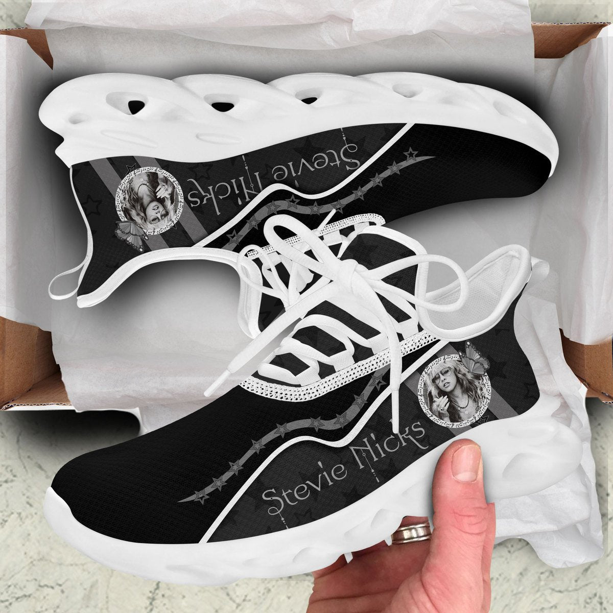 Stevie Nicks Max Soul Shoes Sneakers for Men And Women – Casual Shoes, Streetwear Shoes - Image 3