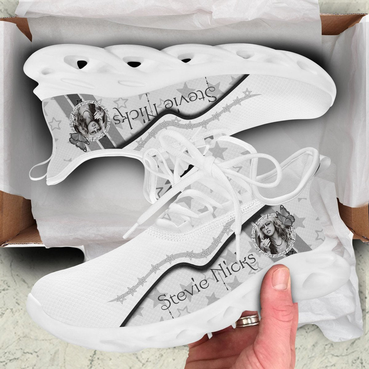 Stevie Nicks Max Soul Shoes Sneakers for Men And Women – Casual Shoes, Streetwear Shoes - Image 3