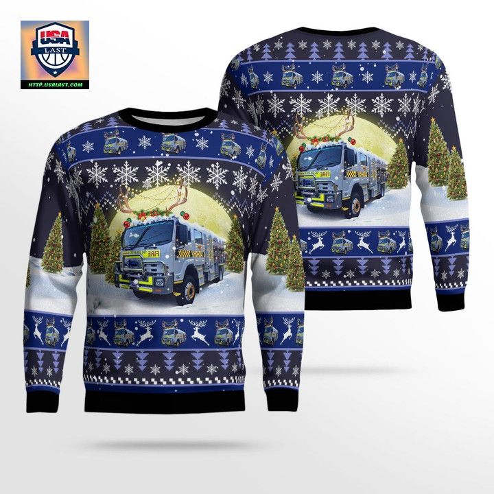 Stirling Country Fire Service Stirling South Australia Christmas AOP Sweater