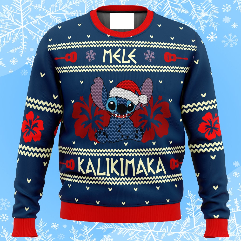 Stitch Kalikimaka Ugly Christmas Sweater