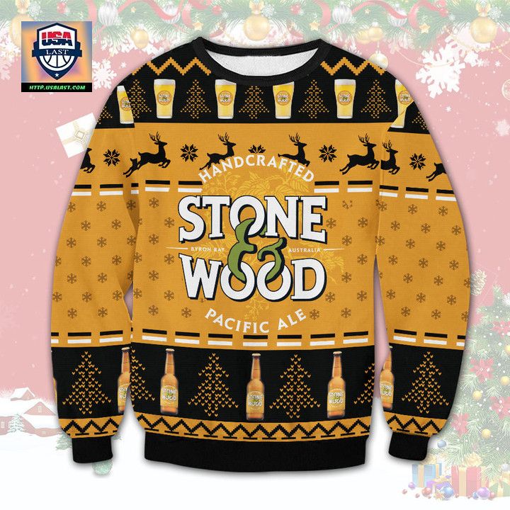 Stone Wood Pacific Ale Ugly Christmas Sweater