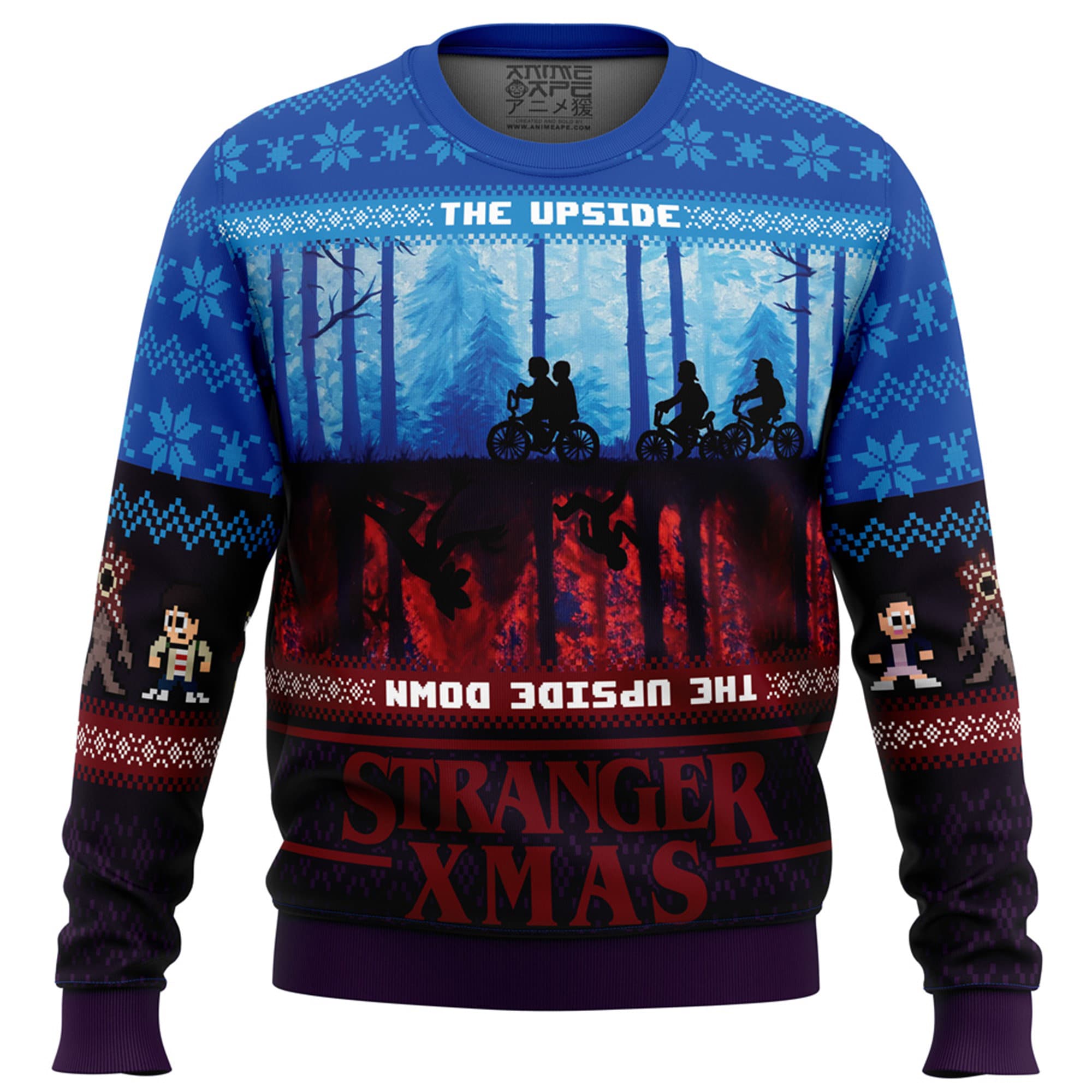 Stranger Thing Ugly Christmas Sweater