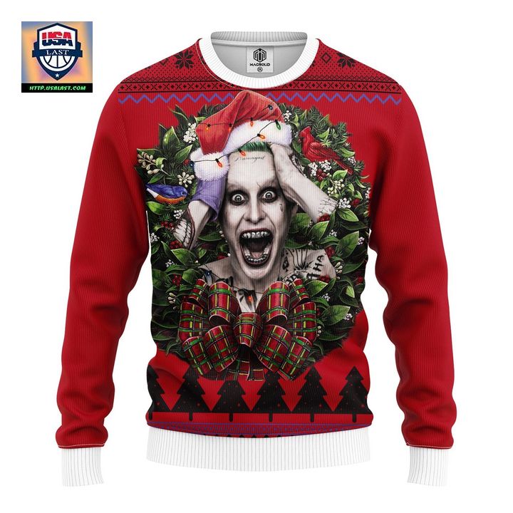 Suicide Squad Joker Noel Mc Ugly Christmas Sweater Thanksgiving Gift
