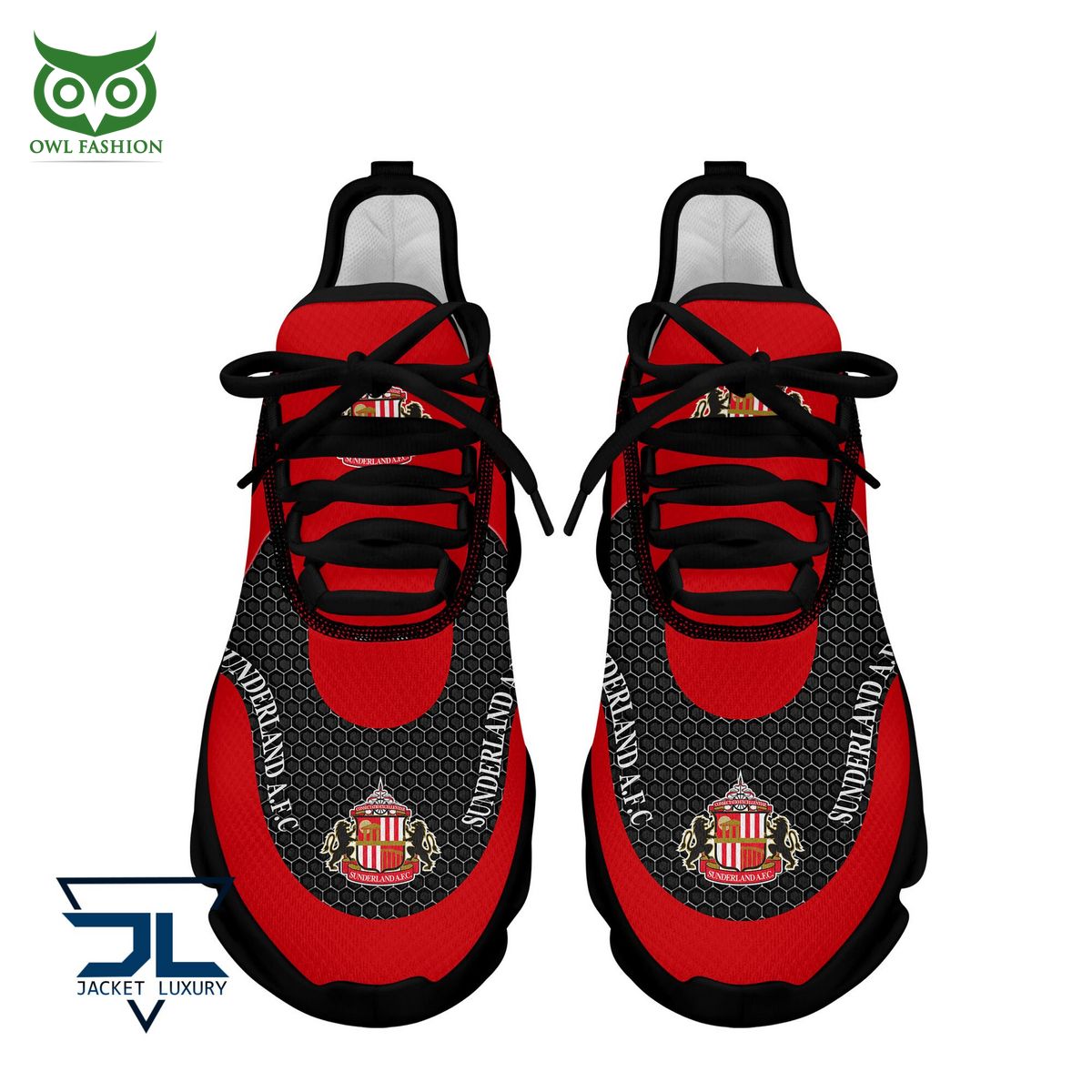 Sunderland AFC Max Soul Shoes Sneakers for Men And Women – Soccer Fan Shoes, Team Sneakers - Image 6