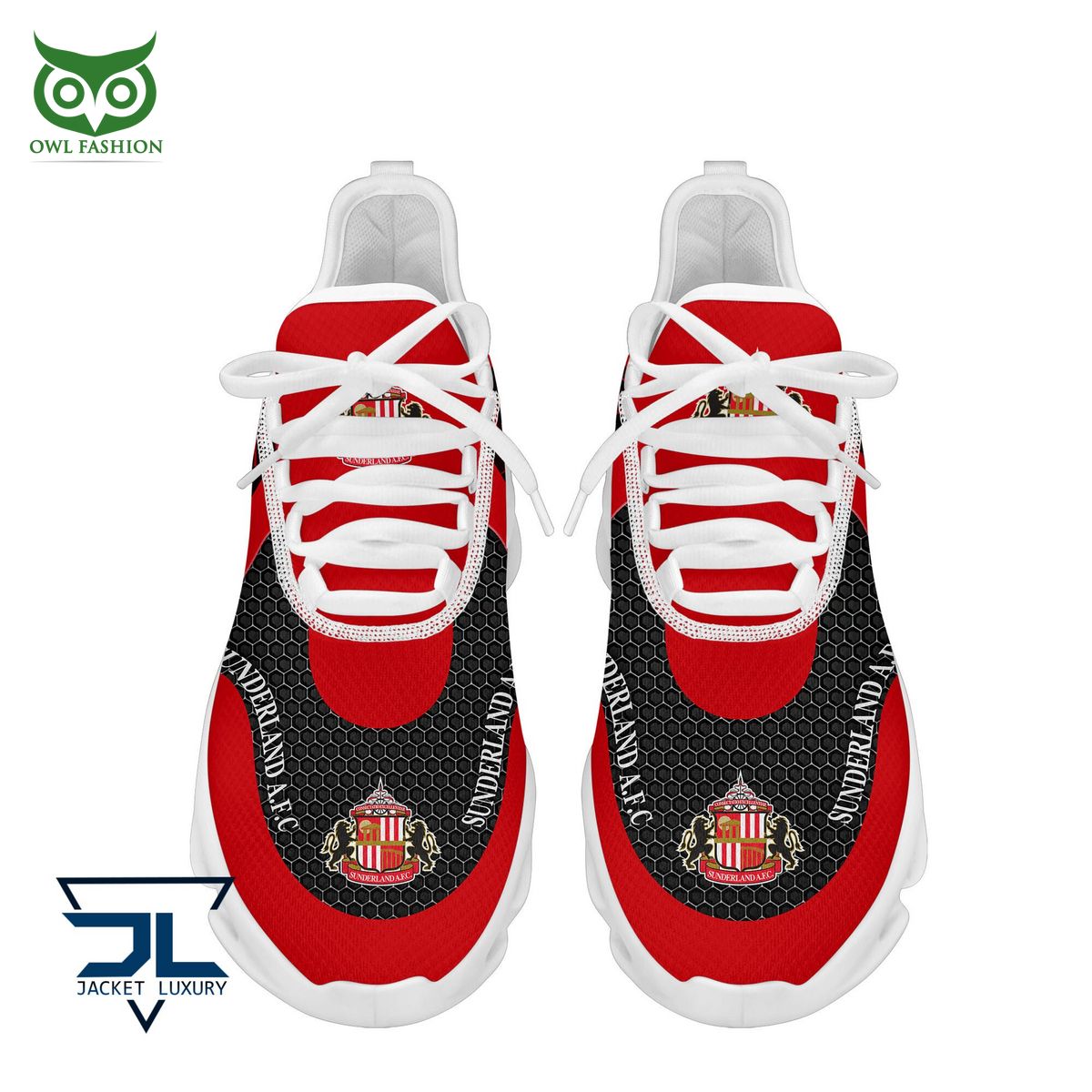 Sunderland AFC Max Soul Shoes Sneakers for Men And Women – Soccer Fan Shoes, Team Sneakers - Image 5