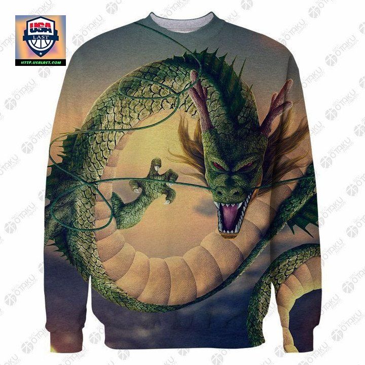 Super Shenron Dragon Ball Z 3D Printed T-Shirt Sweater