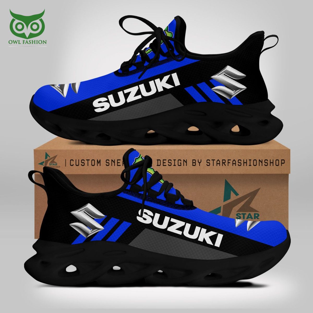 Suzuki Motor Racing Max Soul Shoes Sneakers for Men And Women – Casual Shoes, Streetwear Shoes