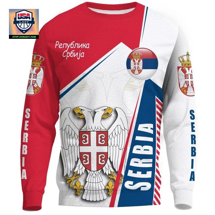 Sweater Serbia In My Heart A30