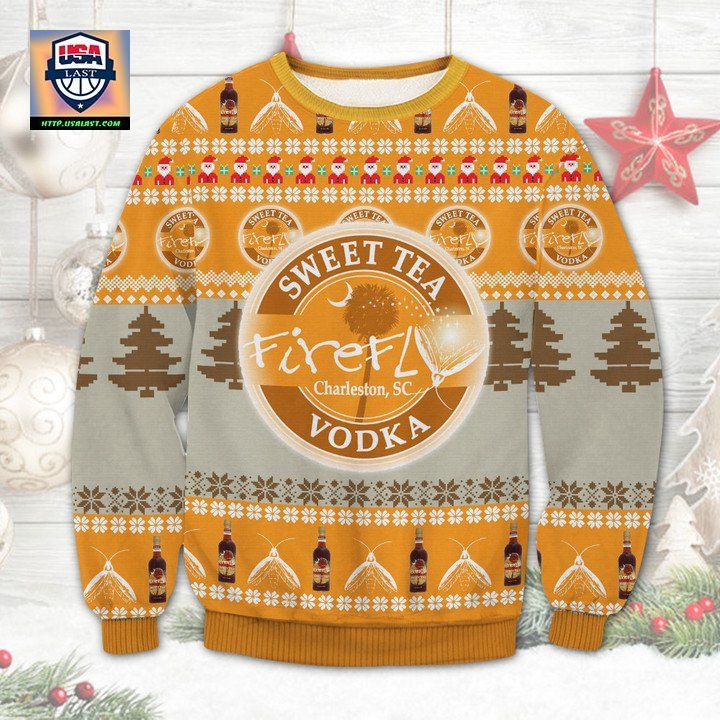 Sweet Tea Vodka Firefly Spirits Ugly Christmas Sweater