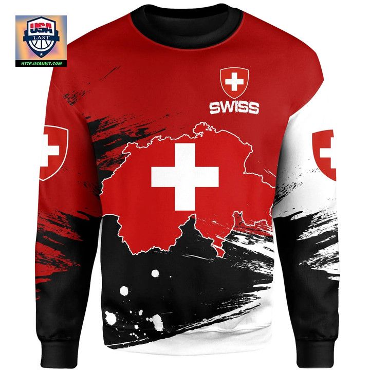 Switzerland Special Sweater New Knitted Long-Sleeved Sweater 