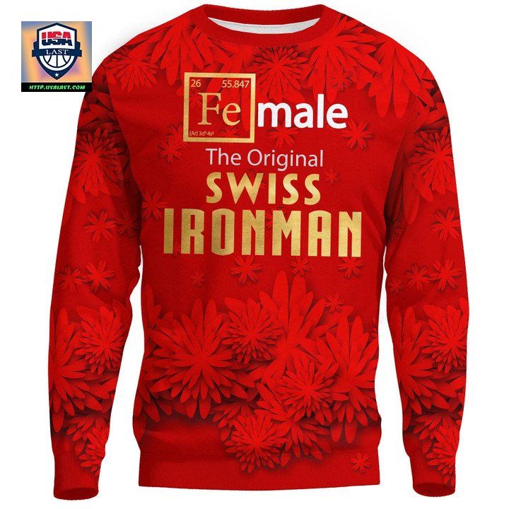 Switzerland Sweater Female Swiss Ironman 