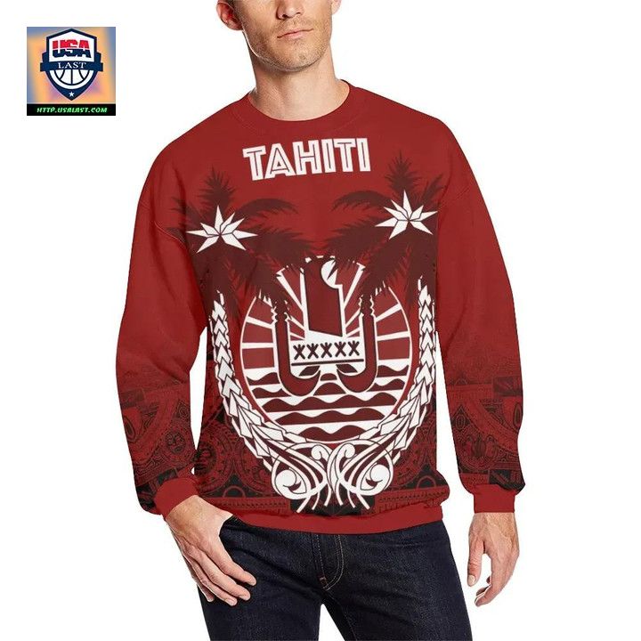 Tahiti Polynesian Coconut Sweaters A02