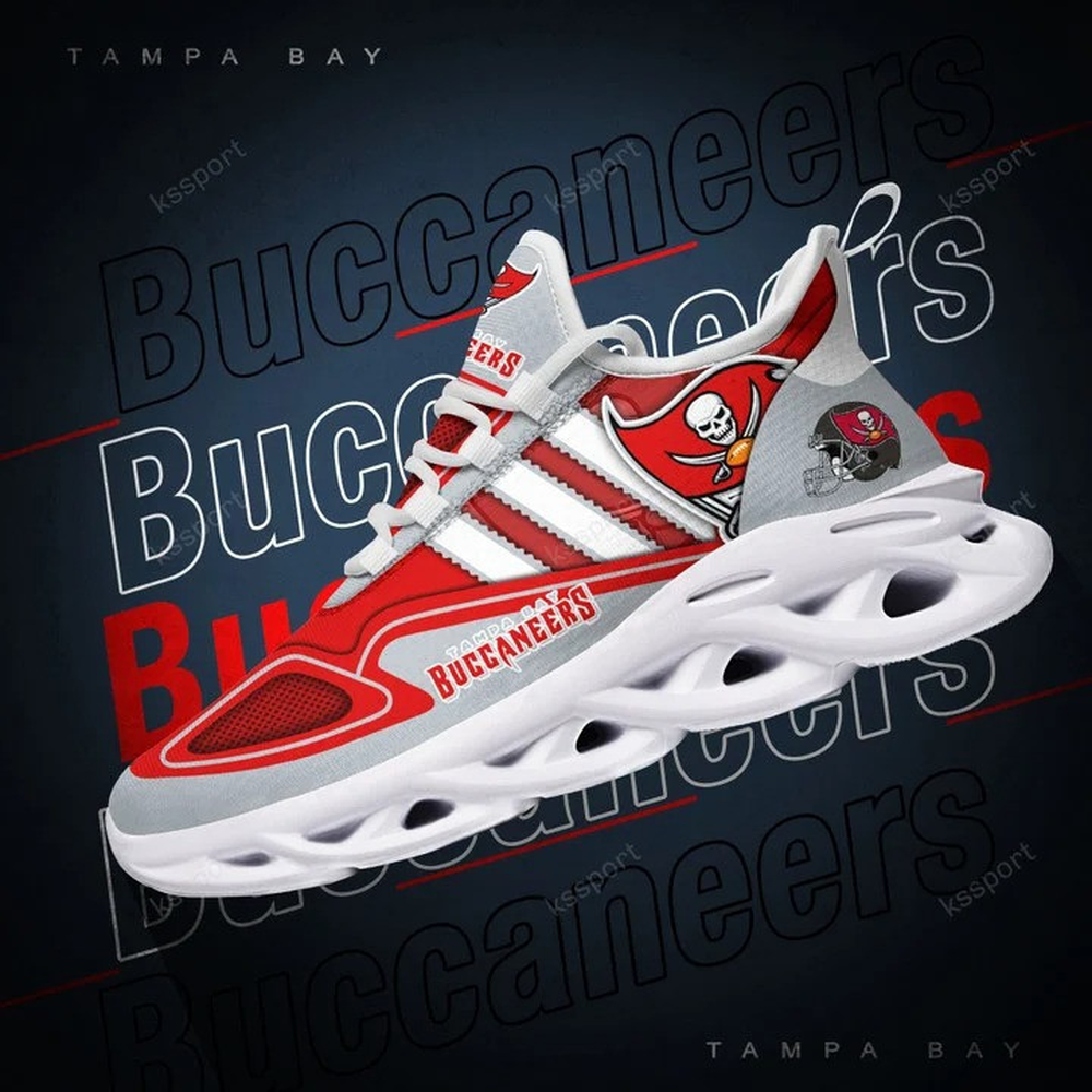 Tampa Bay Buccaneers Max Soul Shoes Sneakers for Men And Women – NFL Football Fan Shoes, Team Sneakers - Image 4