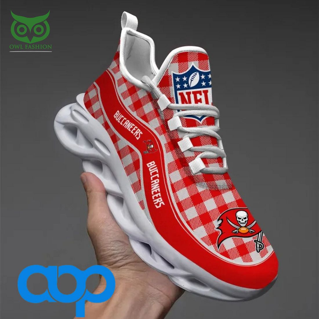 Tampa Bay Buccaneers Max Soul Shoes Sneakers for Men And Women – NFL Football Fan Shoes, Team Sneakers - Image 3