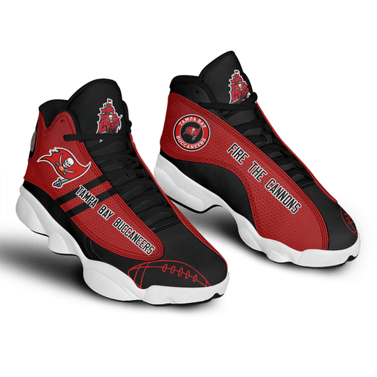 Tampa Bay Buccaneers NFL JD13 Sneakers Shoes for Men & Women | Custom Fan Gift - Image 3