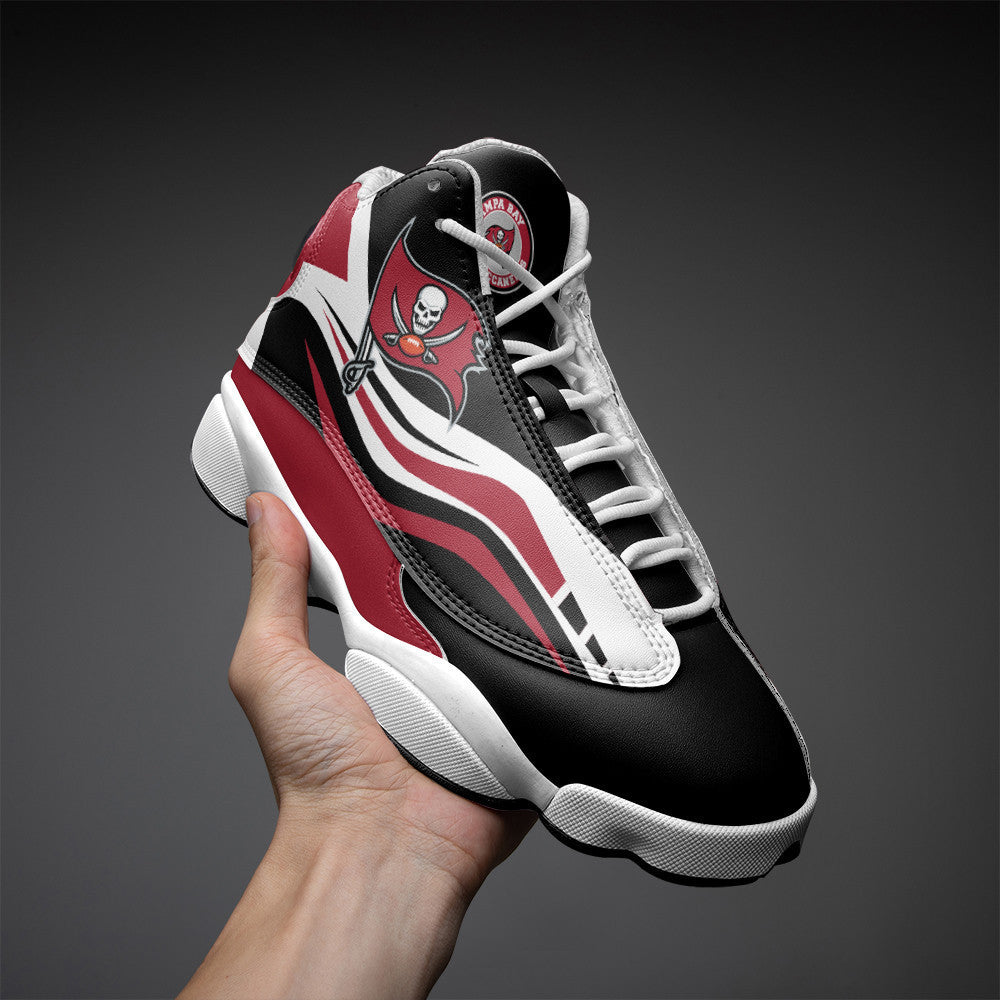 Tampa Bay Buccaneers NFL JD13 Sneakers Shoes for Men & Women | Custom Fan Gift - Image 3