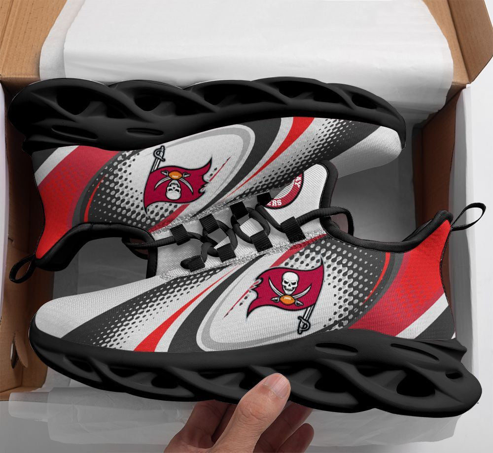 Tampa Bay Buccaneers NFL Max Soul Shoes Sneakers for Men And Women – NFL Football Fan Shoes, Team Sneakers - Image 4