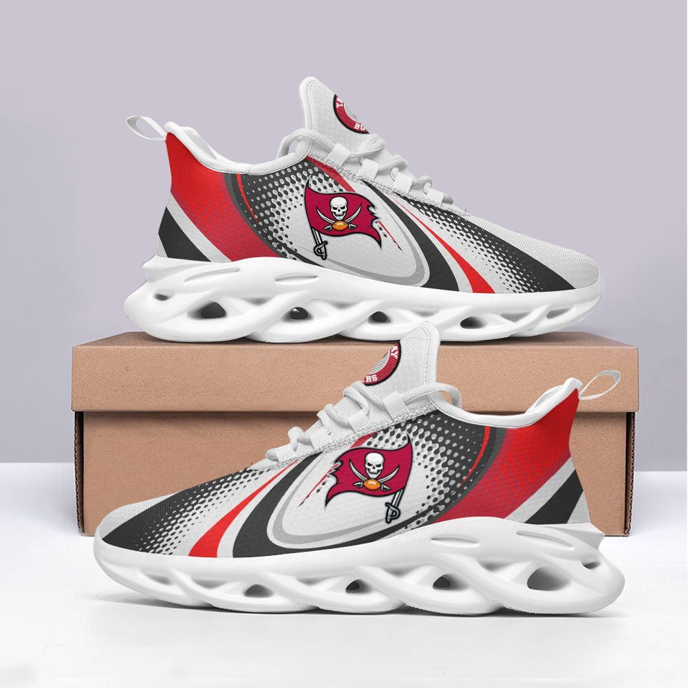 Tampa Bay Buccaneers NFL Max Soul Shoes Sneakers for Men And Women – NFL Football Fan Shoes, Team Sneakers