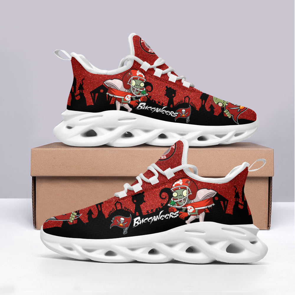 Tampa Bay Buccaneers NFL Max Soul Shoes Sneakers for Men And Women – NFL Football Fan Shoes, Team Sneakers