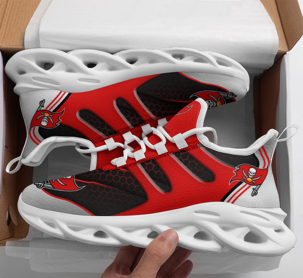 Tampa Bay Buccaneers NFL Max Soul Shoes Sneakers for Men And Women – NFL Football Fan Shoes, Team Sneakers