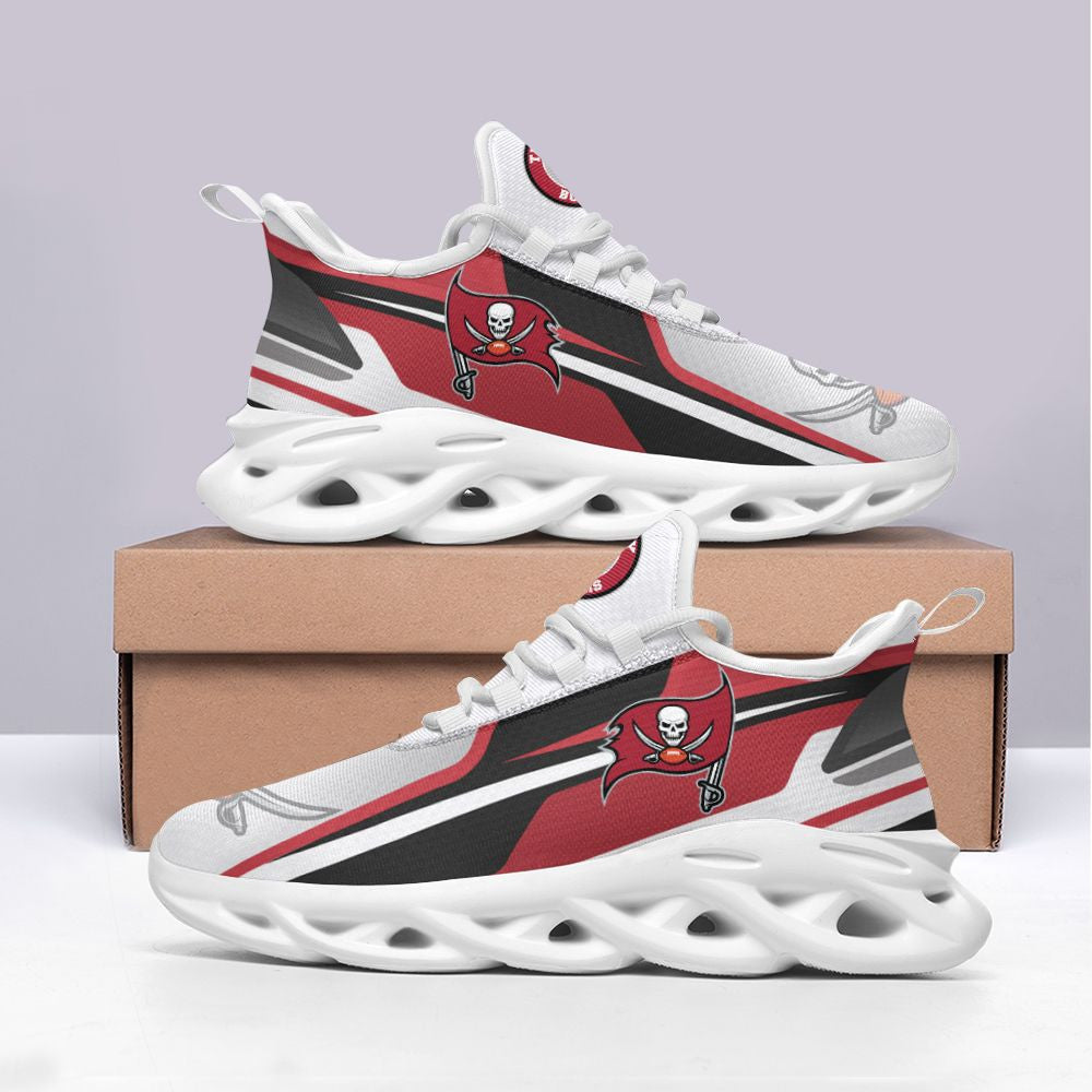 Tampa Bay Buccaneers NFL Max Soul Shoes Sneakers for Men And Women – NFL Football Fan Shoes, Team Sneakers