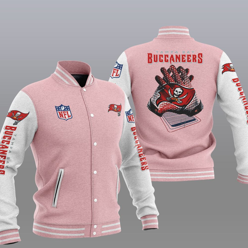Tampa Bay Buccaneers Varsity Baseball Jacket for Men & Women | NFL Team Fan Gift