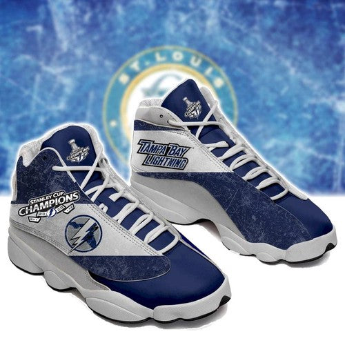 Tampa Bay Lightning JD13 Sneakers Shoes for Men & Women | Custom Fan Gift