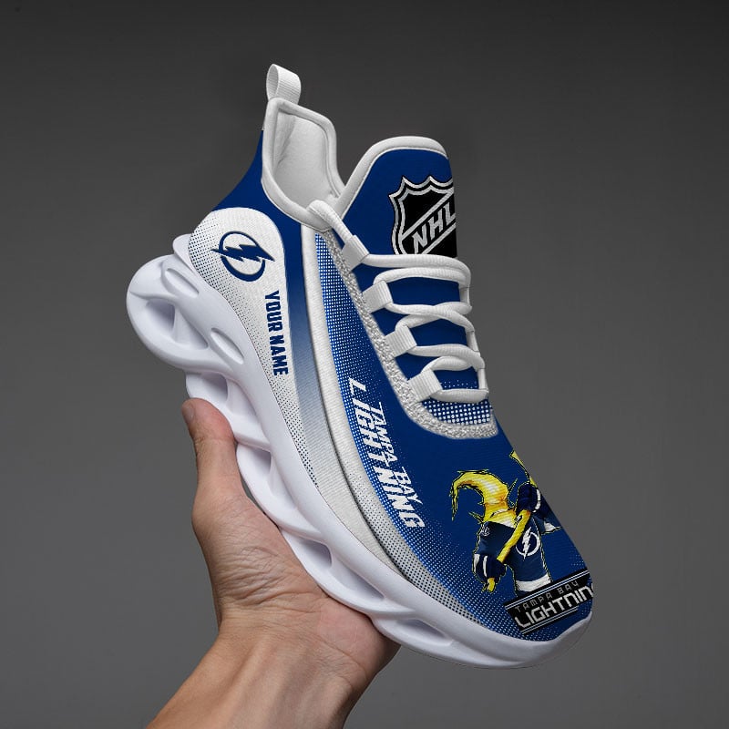Tampa Bay Lightning Max Soul Shoes Sneakers for Men And Women – NHL Hockey Fan Shoes, Team Sneakers