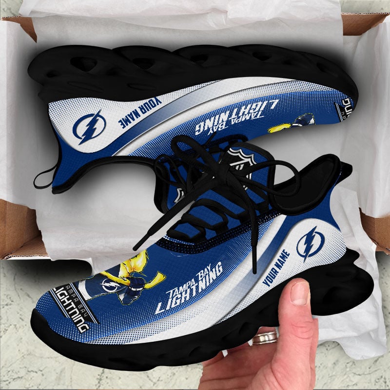 Tampa Bay Lightning Max Soul Shoes Sneakers for Men And Women – NHL Hockey Fan Shoes, Team Sneakers - Image 5