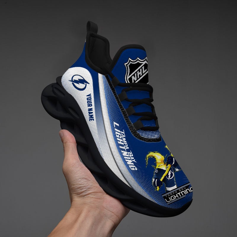 Tampa Bay Lightning Max Soul Shoes Sneakers for Men And Women – NHL Hockey Fan Shoes, Team Sneakers - Image 3