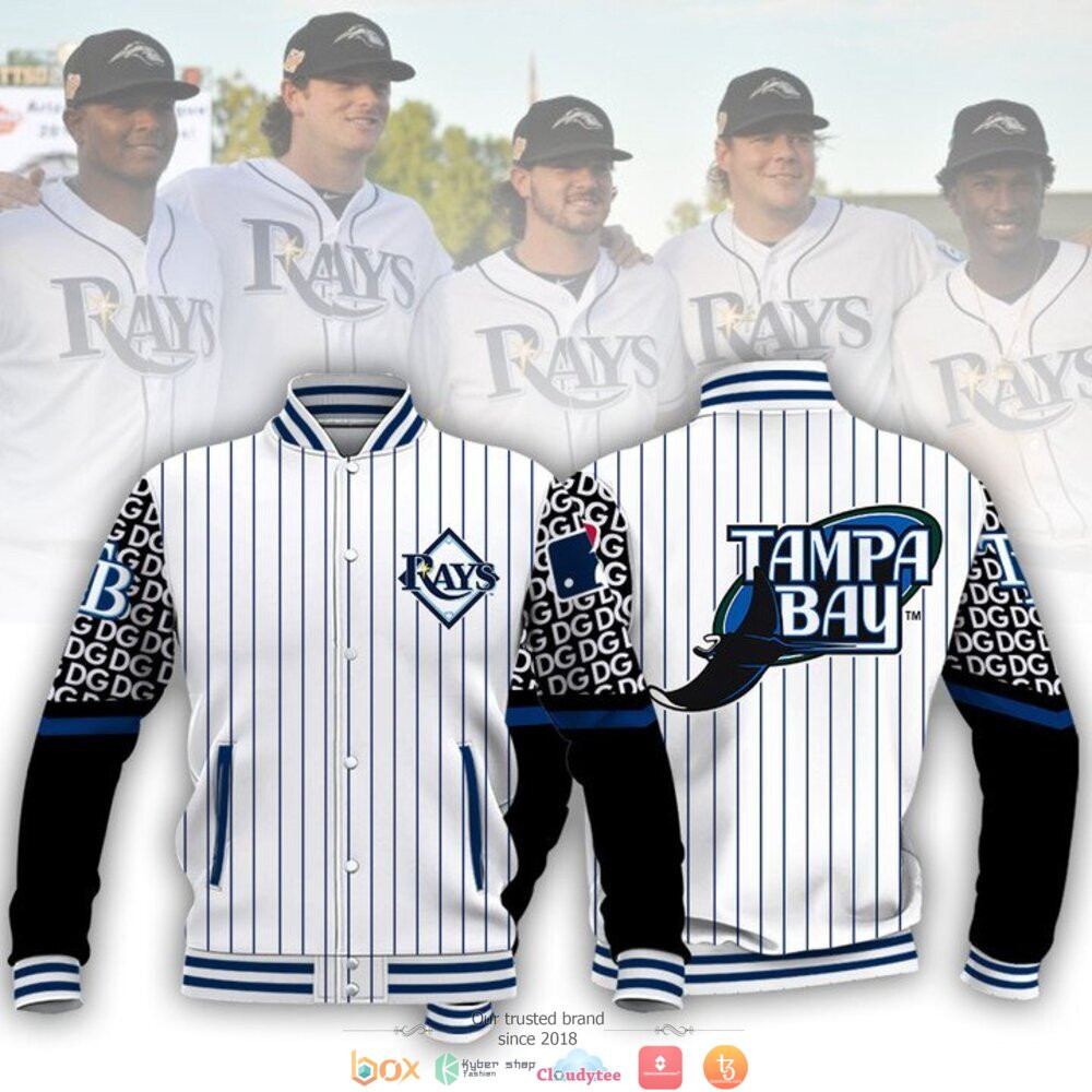 Tampa Bay Rays Varsity Baseball Jacket for Men & Women | MLB Team Fan Gift