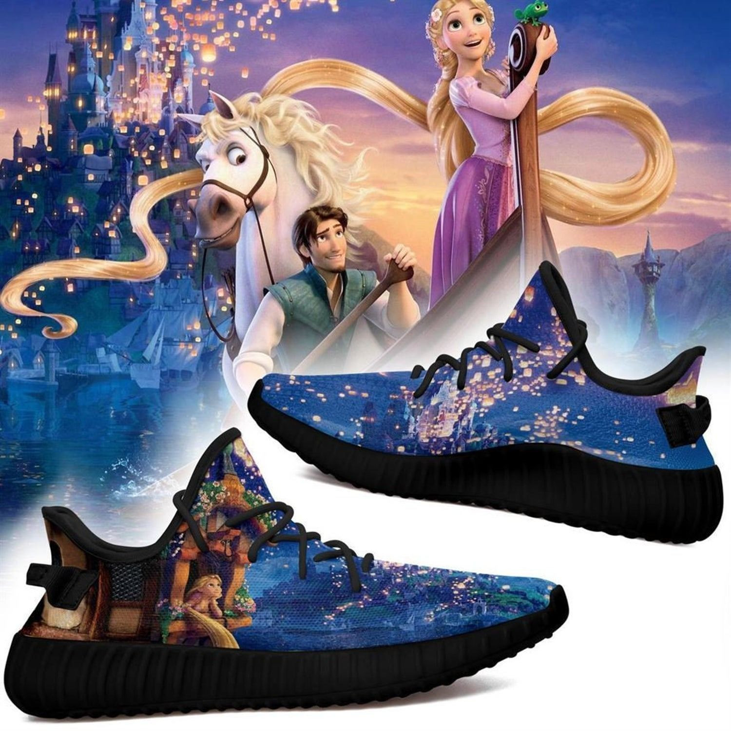 Tangled Rapunzel Cartoon Shoes Sneakers